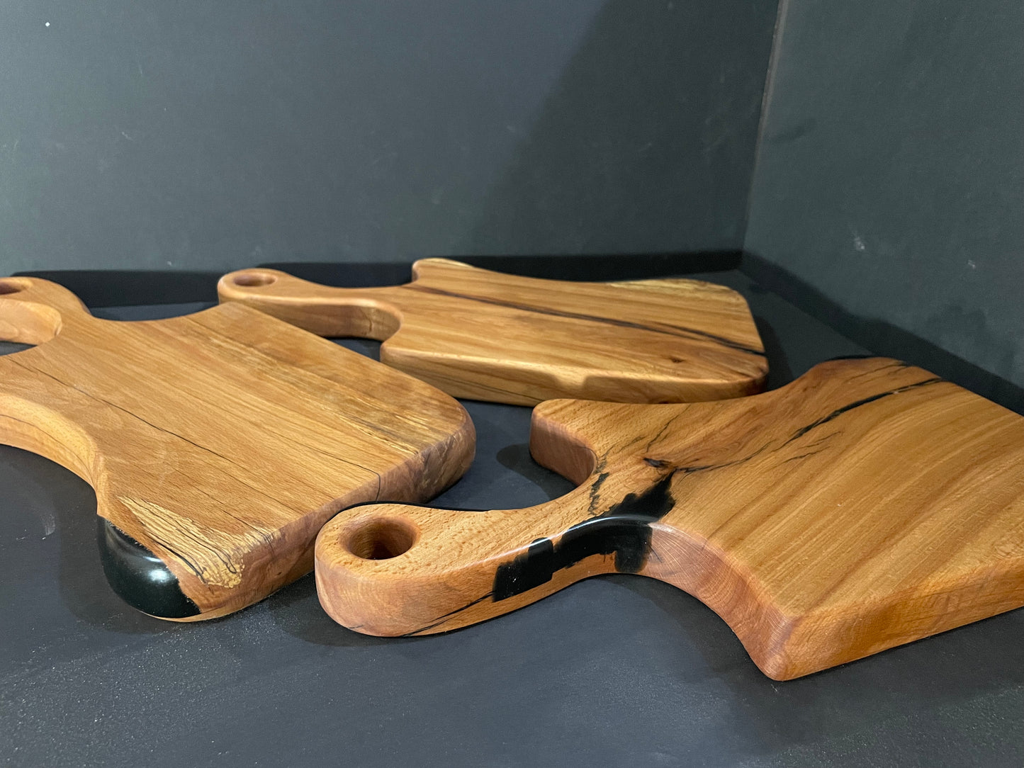 Beech and Epoxy Cutting Board