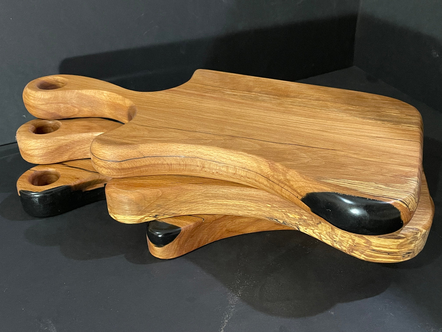 Beech and Epoxy Cutting Board